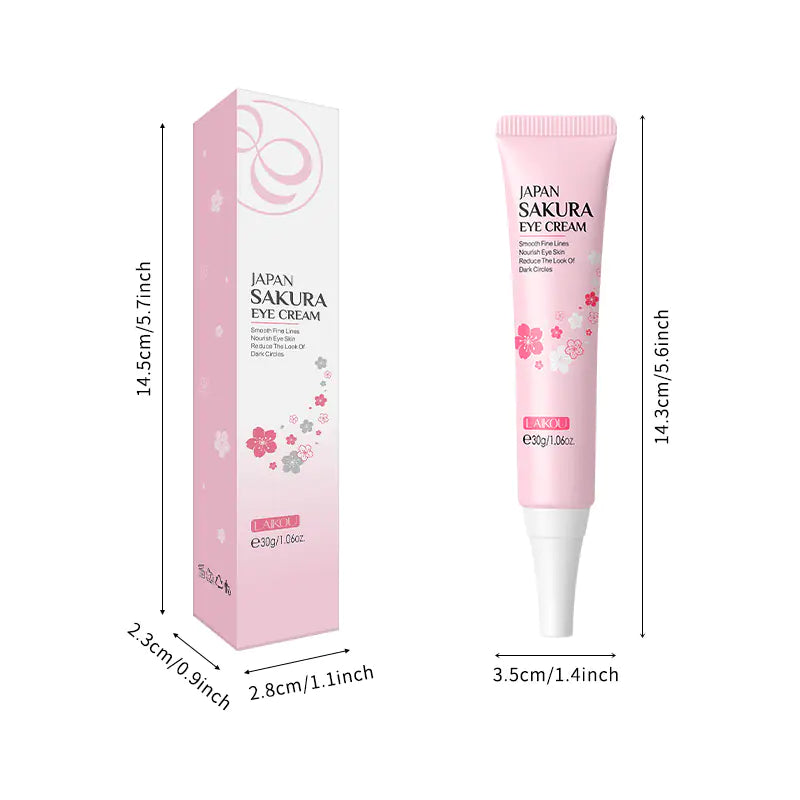 LAIKOU Cherry Blossom Eye Cream 30g Hydrating Skincare